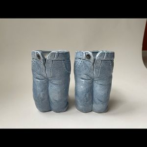 Vintage jeans Planters Small Set Of 2